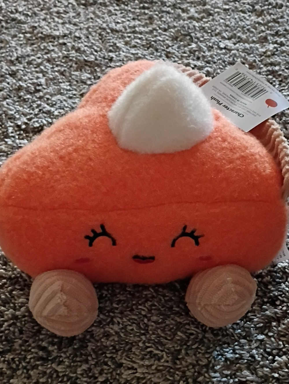 Plush Orange Creamy Harvest Pie